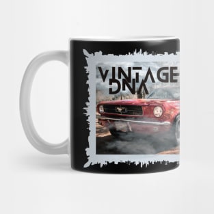 Vintage frame wit a vintage car Mug